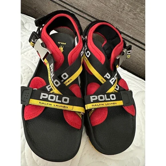 NWOB POLO RALPH LAUREN MEN'S SANDALS ADVENTURE - Walking - Picture 10 of 13